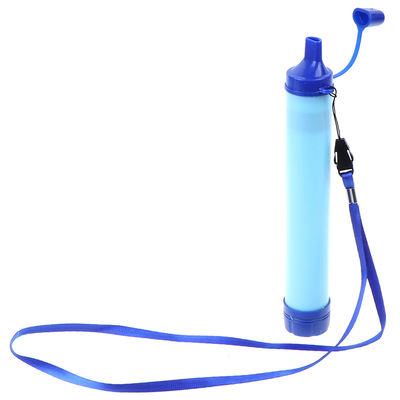 Emergency Camping Water Filter Straw Drinking Purifier Backpacking Hiking Outdoor Survival