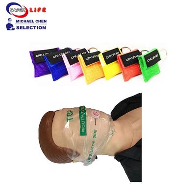 Cpr Mouth Mask Training Valve First Aid Face Shield For Manikin Breath Barrier