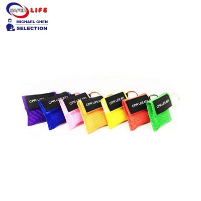 Cpr Mouth Mask Training Valve First Aid Face Shield For Manikin Breath Barrier