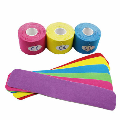 Precut kinesiology tape Sport elastic therapy physio tape for foot wrist knee shoulder neck back muscle kinesiology tape
