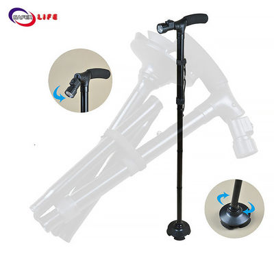 Wholesale Folding Walking Sticks Cane With Led Light For Elder Home Care