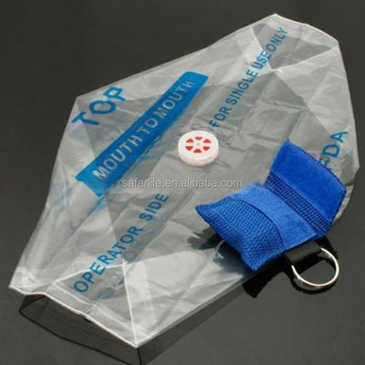 First Aid Emergency Cpr Face Shield Keychain Mask Cpr Medical Supplies
