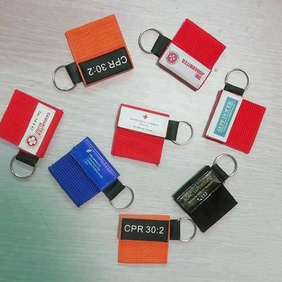 First Aid Emergency Cpr Face Shield Keychain Mask Cpr Medical Supplies