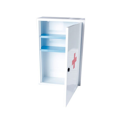 Commercial Home First Aid Wall Mounted Cabinet Container Box Medicine Steel Metal
