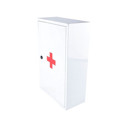 Commercial Home First Aid Wall Mounted Cabinet Container Box Medicine Steel Metal