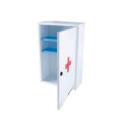 Commercial Home First Aid Wall Mounted Cabinet Container Box Medicine Steel Metal