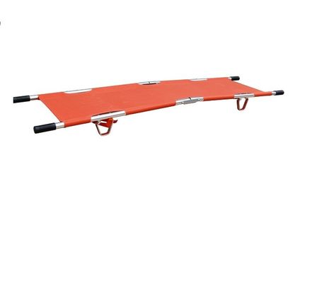 Emergency Folding aluminum  stretcher  With stronger  oxford fabric foldable stretcher  rescue stretcher