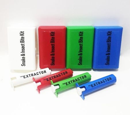 Colorful Snake Insect Bite Kit Outdoor Survival First Aid Kit Venom Extractor