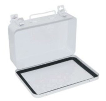 Compartment Medical Emergency First Aid Medical Storage Cabinets Tin Box Medical Metal Box Case