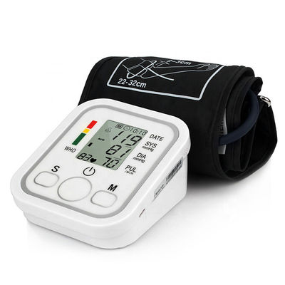 Health Equipment Digital Arm Wrist Blood Pressure Monitor LCD Display  99 Date Memory Economic BPM First Aid Equipment