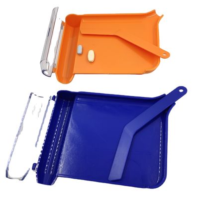 Pharmacy ABS Pill Counting tray medicine pill counting platform  spatula plastic counter manual pill counter tray