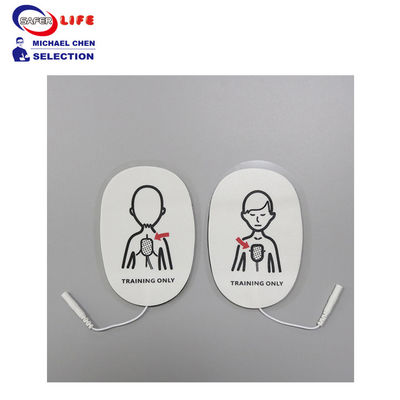 FDA First Aid Equipment Supplies AED Training  Electrode Pad For CPR Defibrillator Accessories