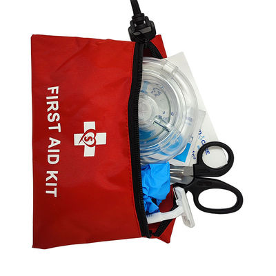 Outdoor Home Emergency First Aid Kit with Anti-Suffocation Mask CPR Equipment Manual Power Source for Rescue Breathing Rescue