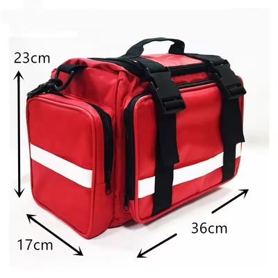 Empty First Aid Bag Emergency Trauma Kit 36X17X23CM with 3 Years Shelf Life and CE/IS013485 Certification