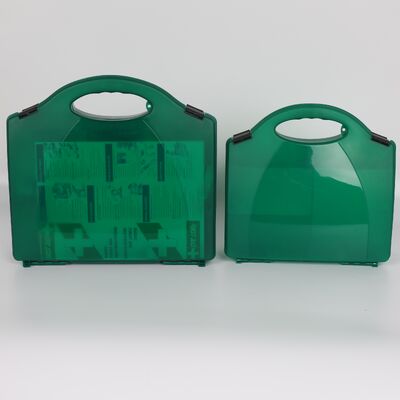 Medical Green Work Place First Aid Kits Wall Mount 10 Persons BS 8599-1:2011 UK CE ISO13485