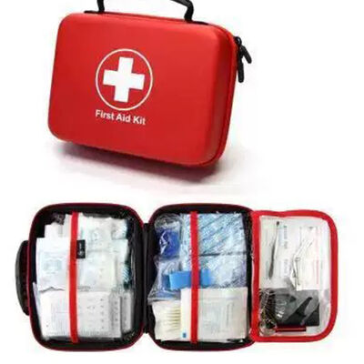 Portble First Aid Medium Bag, Handheld Medical Zipper Bag,already accommodated 223 medical Accessories