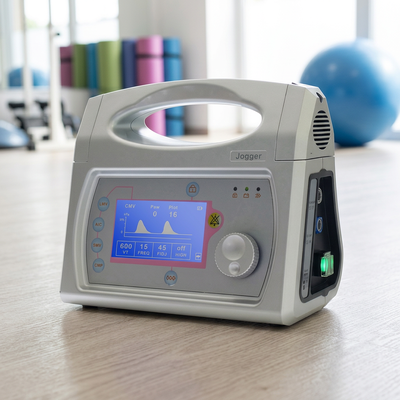 JOGGER Digital Transport Ventilator With 8H Backup Battery 5 Alarm System Oxygen Concentration Monitoring Emergency Rescue