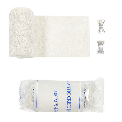 Surgical Bandage Spandex Cotton Crepe Elastic Bandage for Wound Dressing