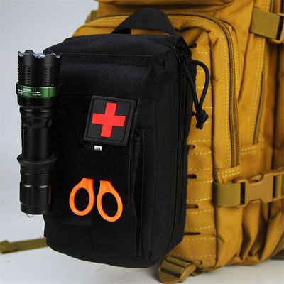 Small Tactical First Aid Kit Hiking Men Army Military IFAK Pouch Molle Emergency Trauma Bag