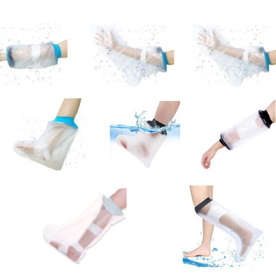 Los vendajes médicos de la cinta de los primeros auxilios cubren la cubierta echada impermeable del PVC para el brazo herido 660m m de la pierna
