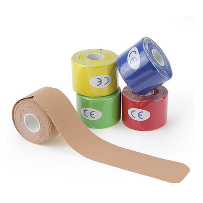 Precut kinesiology tape Sport elastic therapy physio tape for foot wrist knee shoulder neck back muscle kinesiology tape