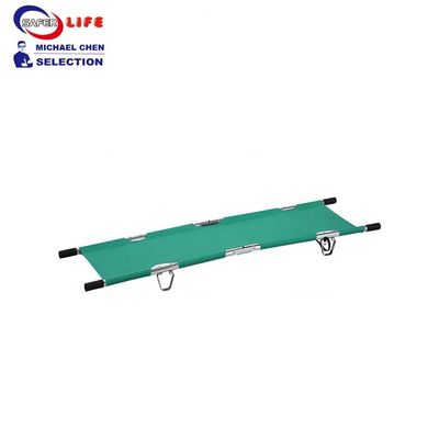 China manufacturer Wholesale 973 emergency aluminum foldable stretcher for hospital ambulance folding stretcher