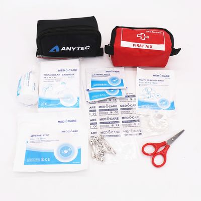 Saferlife SL-003 Bolsa de nylon Tamaño 12.5*8*5.5 Cm Mini Bolsas de botiquín de primeros auxilios Bolsas de botiquín de primeros auxilios para viajes