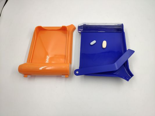 Pharmacy ABS Pill Counting tray medicine pill counting platform  spatula plastic counter manual pill counter tray