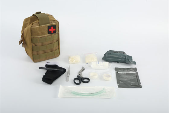 SL-S05A Conjunto de primeros auxilios tácticos de emergencia duradero para viajes, vehículos y campamentos
