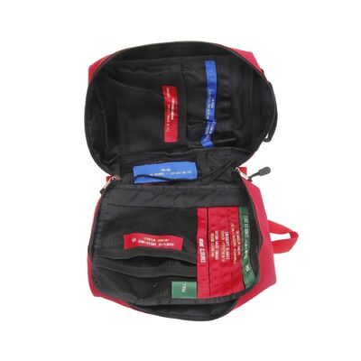 Kit de primeros auxilios completo con compartimientos etiquetados, kits de emergencia del sistema Molle