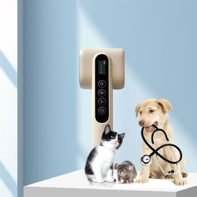 Dispositivo veterinario de terapia con luz roja azul de Saferlife YET-L1