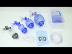 Una máscara del bolsillo del Cpr de la persona con una válvula 22m m cardiopulmonares de la manera