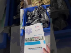 Kit de rescate Mini RCP Kit de primeros auxilios Bolso de nylon con llavero cadena RCP vida con llavero