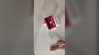 Solución de seguridad para estación lavaojos de emergencia portátil E505